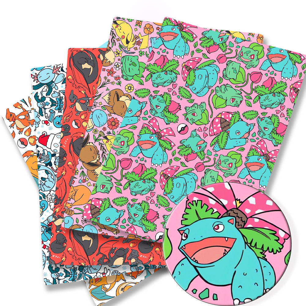 Baby Clothing Products - Pokemon Cartoon Tkanina140 * 50cm Ręcznie