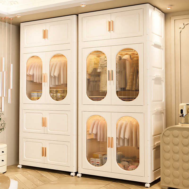 Baby Clothing Wardrobe - Wzmocniona szafka do przechowywania do sypialni,