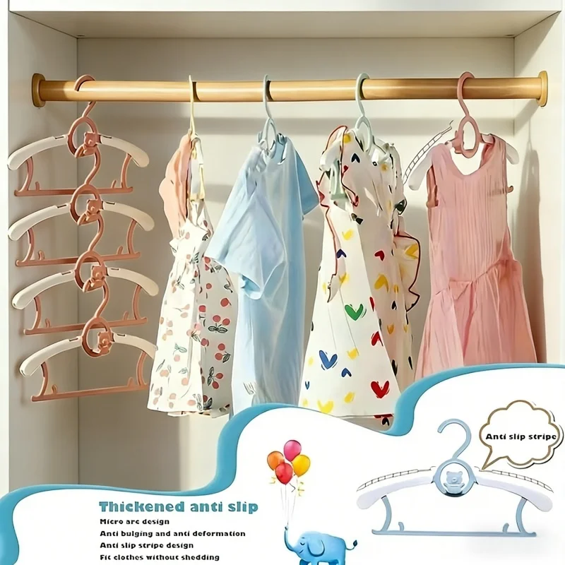 Baby Clothing Wardrobe - 30 sztuk plastikowych wieszaków na ubranka
