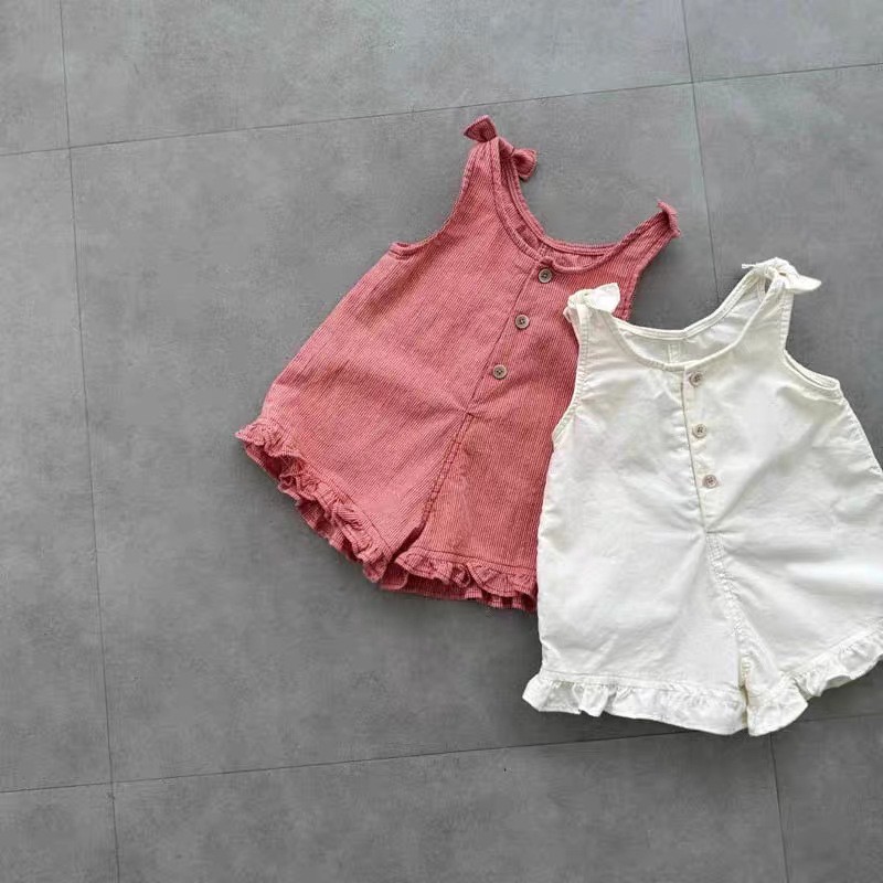 Romper Onesie Baby - HY2831 Letni kombinezon dla dziewczynek z