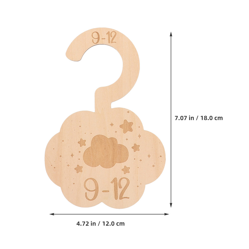 14 szt. Drewniane przegródki d – Baby Clothing Wardrobe recenzja i cena