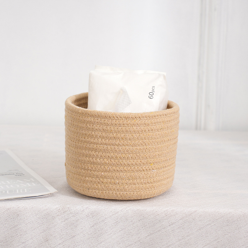 Ręcznie tkany bawełniany sznur – Baby Clothing Basket recenzja i cena