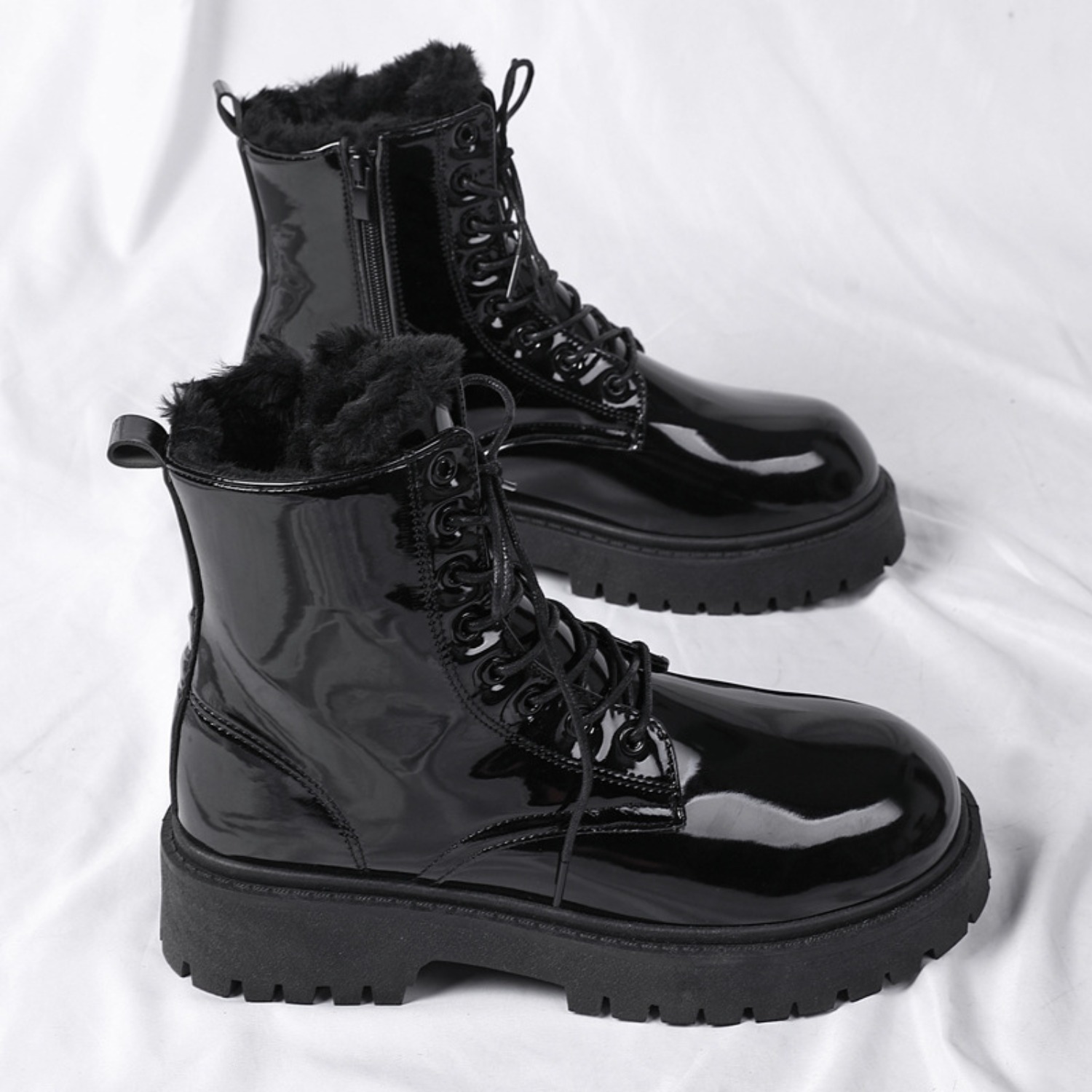 Męskie ciepłe pluszowe buty z  – Soft Sole Booties recenzja i cena