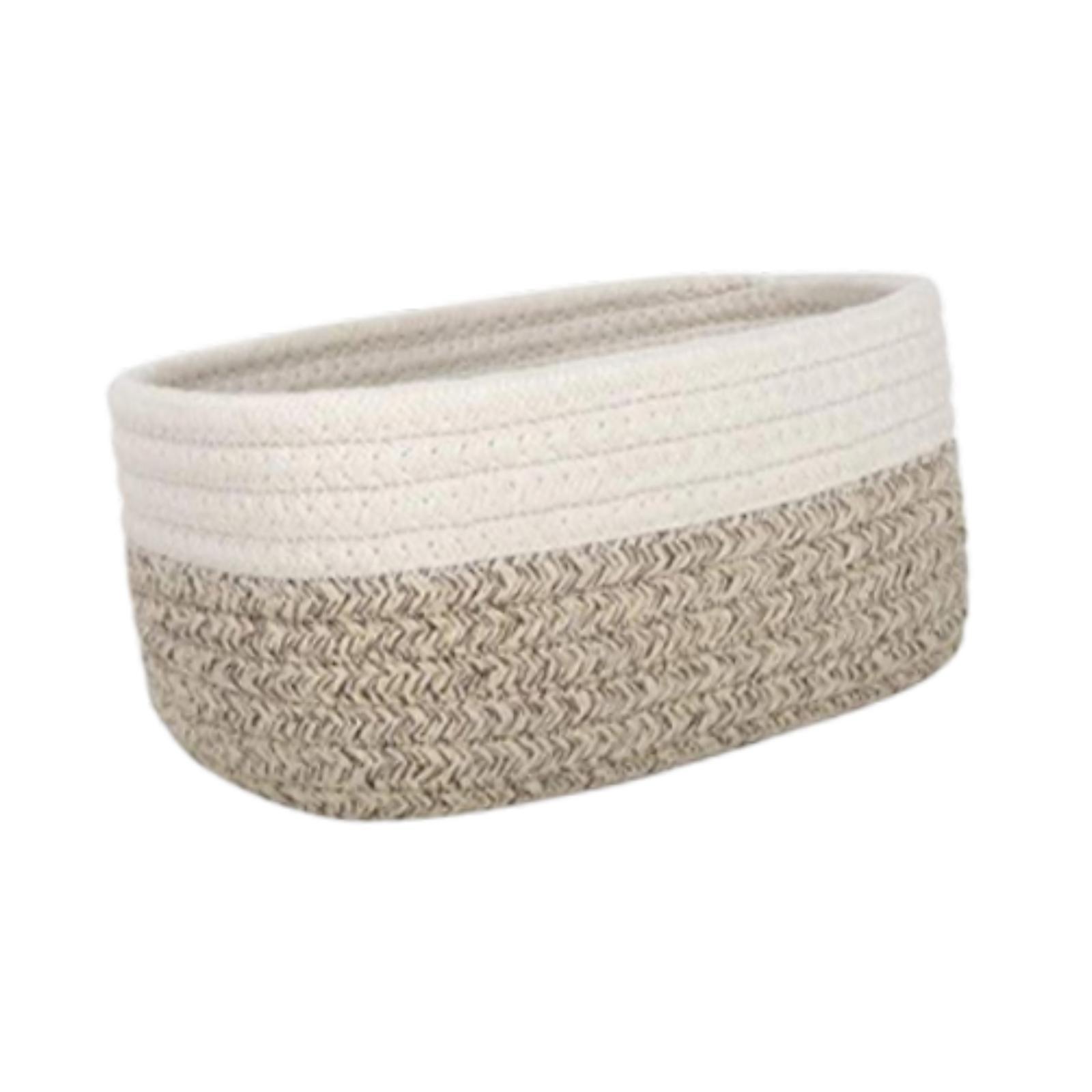 Koszyk z bawełnianego sznurka  – Baby Clothing Basket recenzja i cena