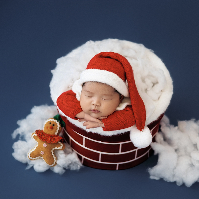 Święty Mikołaj noworodka zdjęc – Romper Onesie Baby recenzja i cena