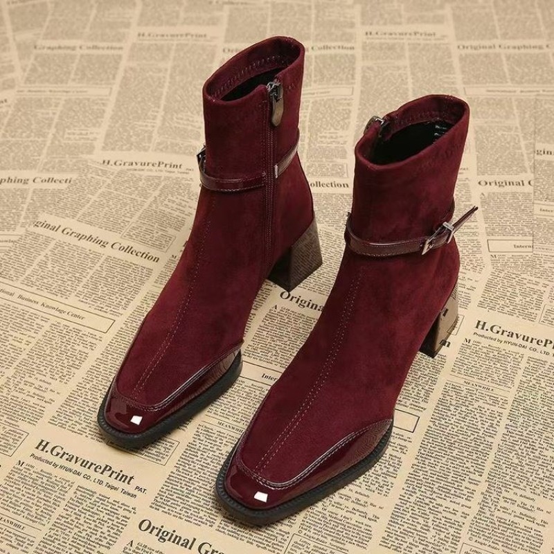 Botki z klamrą, modne, kwadrat – Soft Sole Booties recenzja i cena