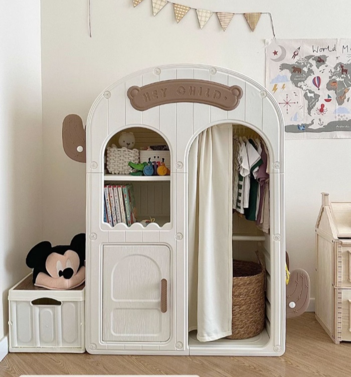 Szafa dziecięca do sypialni, s – Baby Clothing Wardrobe recenzja i cena