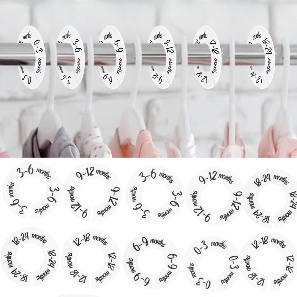 68/9 szt. Organizery do ubrań  – Baby Clothing Wardrobe recenzja i cena