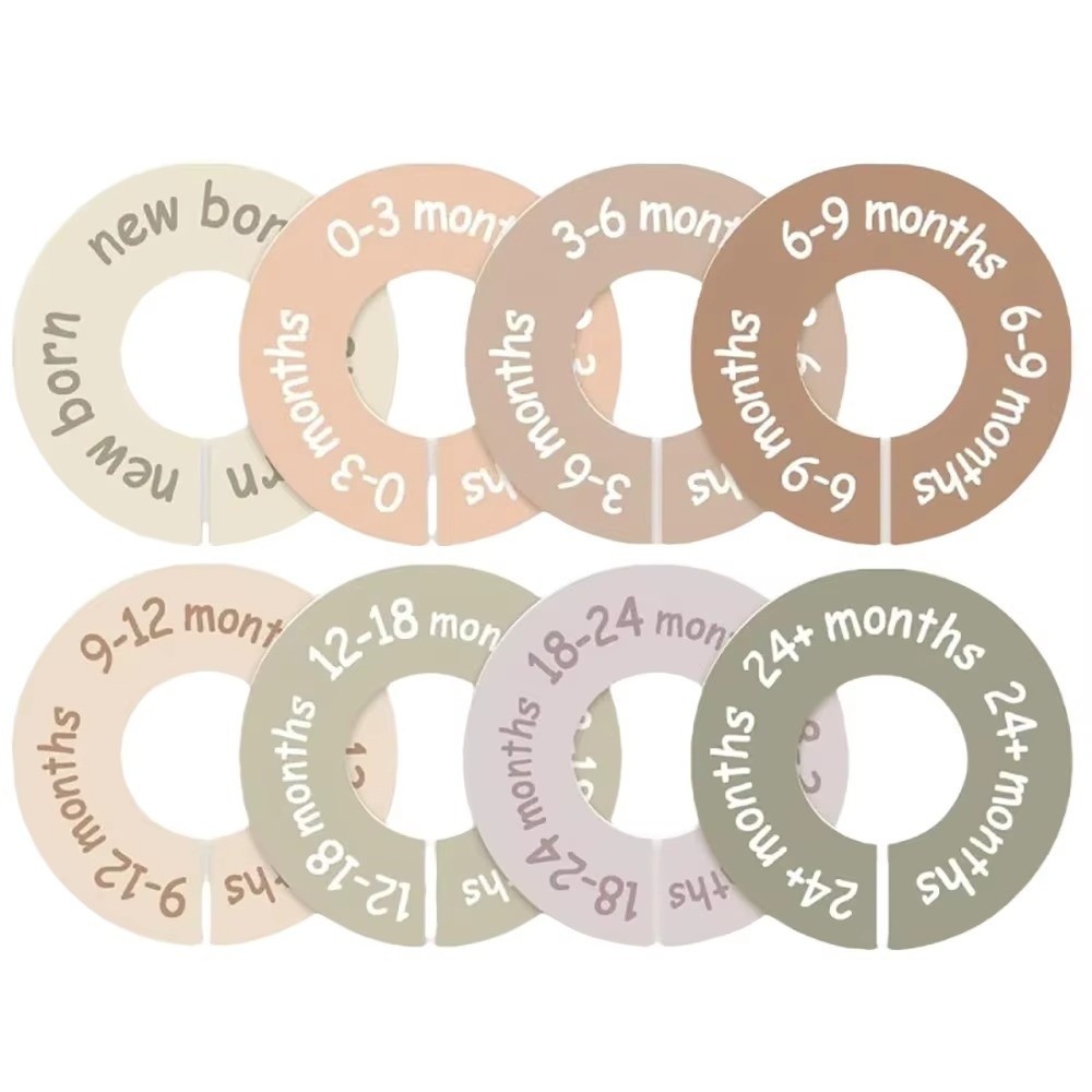 68/9 szt. Organizery do ubrań  – Baby Clothing Wardrobe recenzja i cena