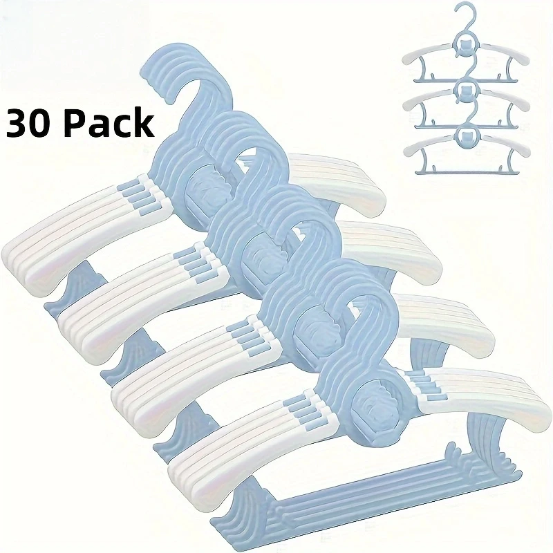 30 sztuk plastikowych wieszakó – Baby Clothing Wardrobe recenzja i cena